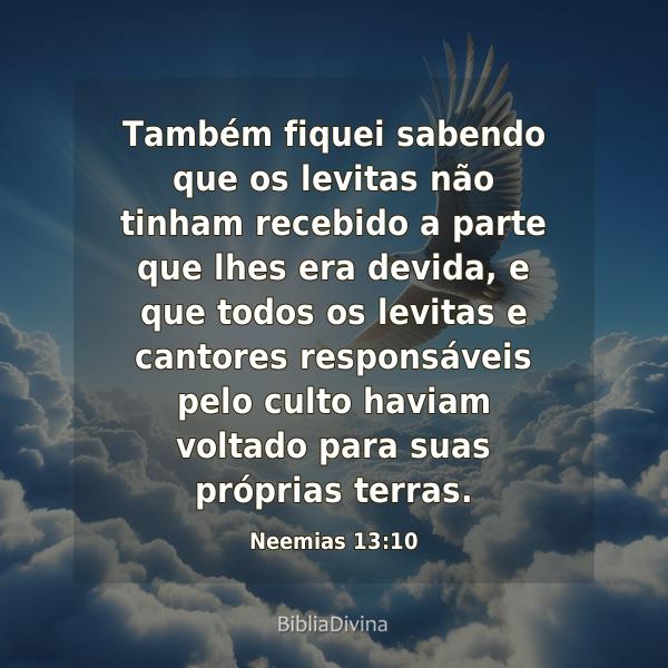 Neemias 13:10