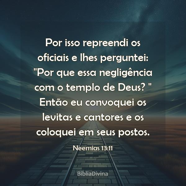 Neemias 13:11