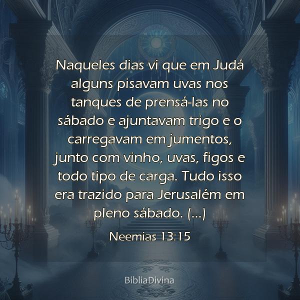 Neemias 13:15