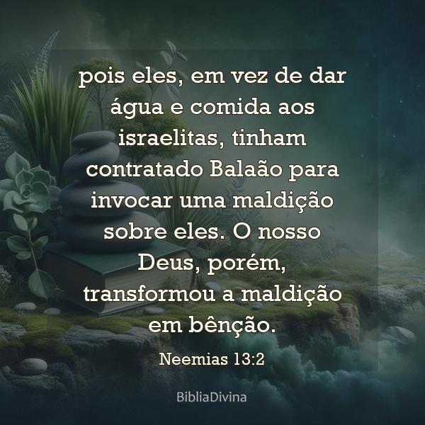 Neemias 13:2