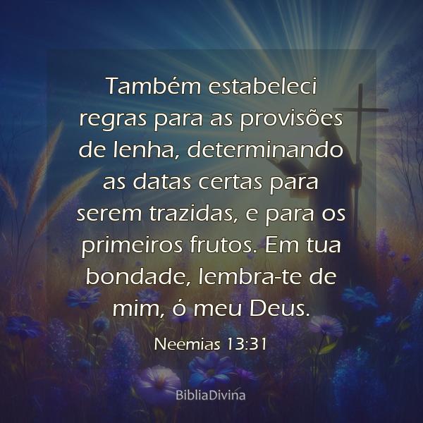 Neemias 13:31