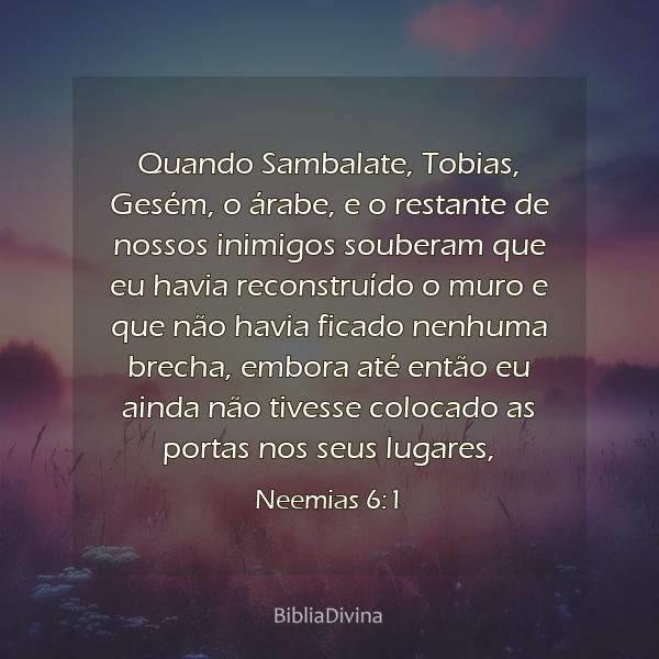 Neemias 6:1