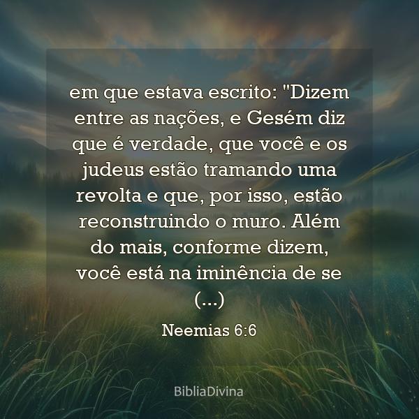 Neemias 6:6