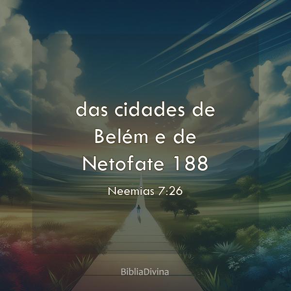 Neemias 7:26