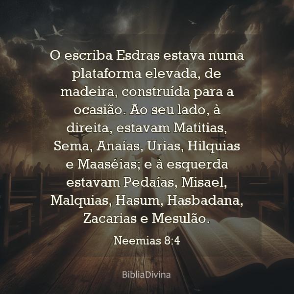 Neemias 8:4