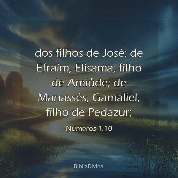 Números 1:10