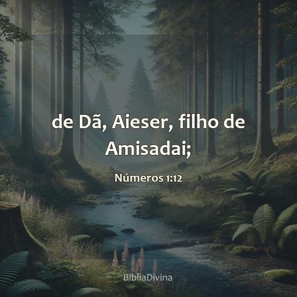 Números 1:12