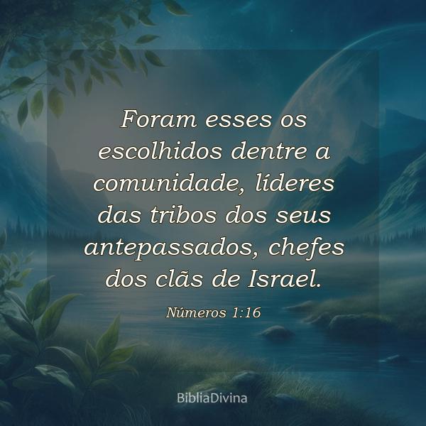 Números 1:16