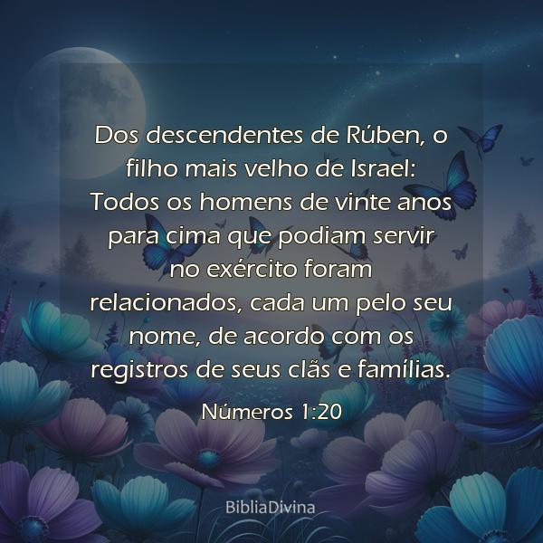 Números 1:20