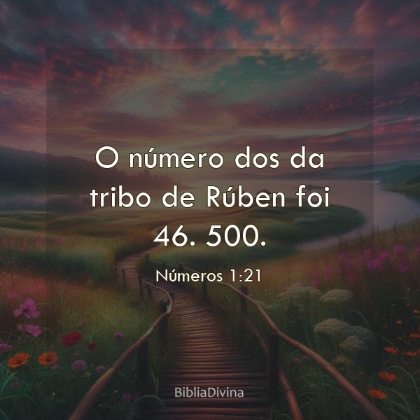 Números 1:21