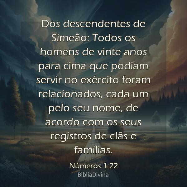 Números 1:22