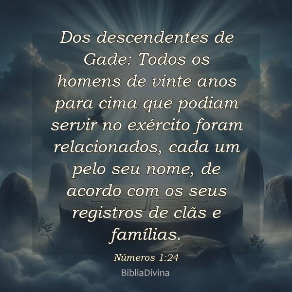 Números 1:24