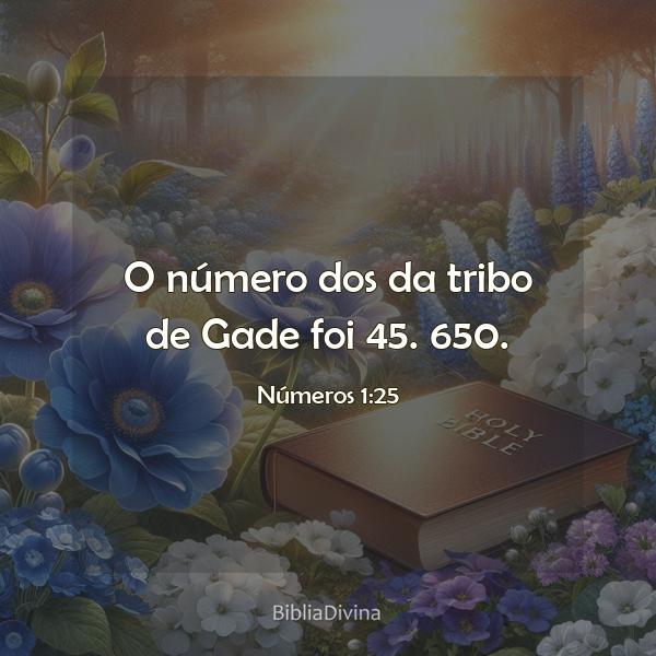 Números 1:25