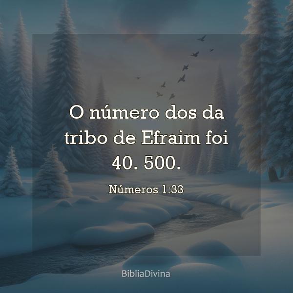 Números 1:33