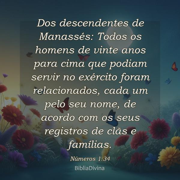 Números 1:34