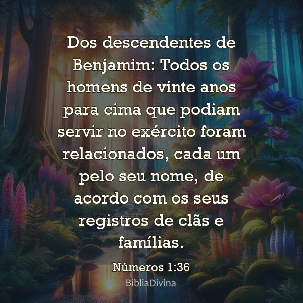 Números 1:36