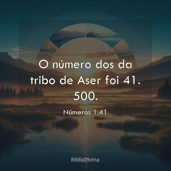 Números 1:41