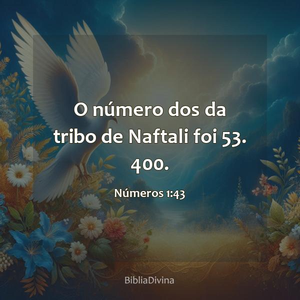 Números 1:43