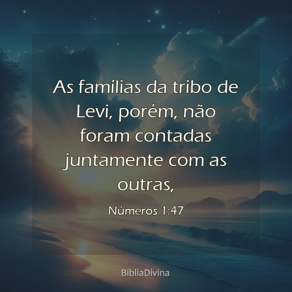 Números 1:47