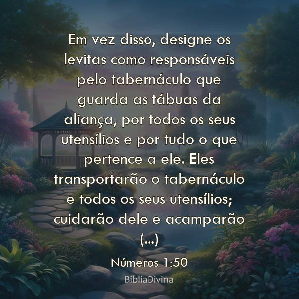 Números 1:50