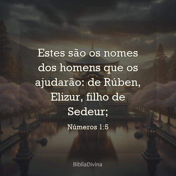 Números 1:5