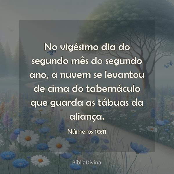 Números 10:11