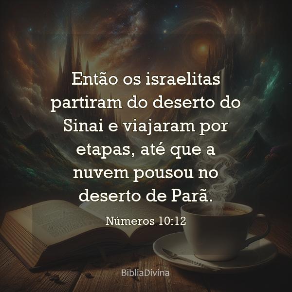 Números 10:12