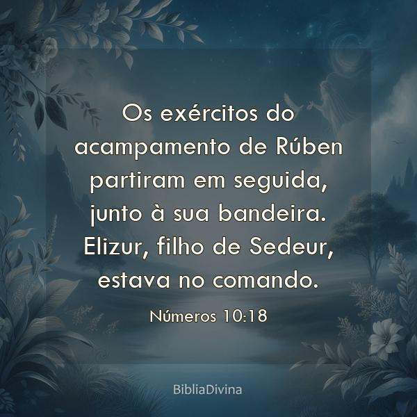 Números 10:18