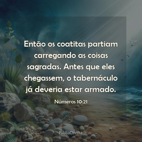 Números 10:21