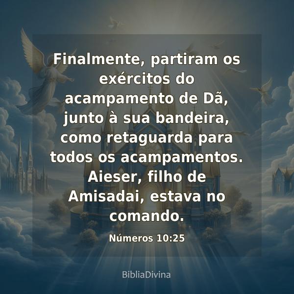 Números 10:25