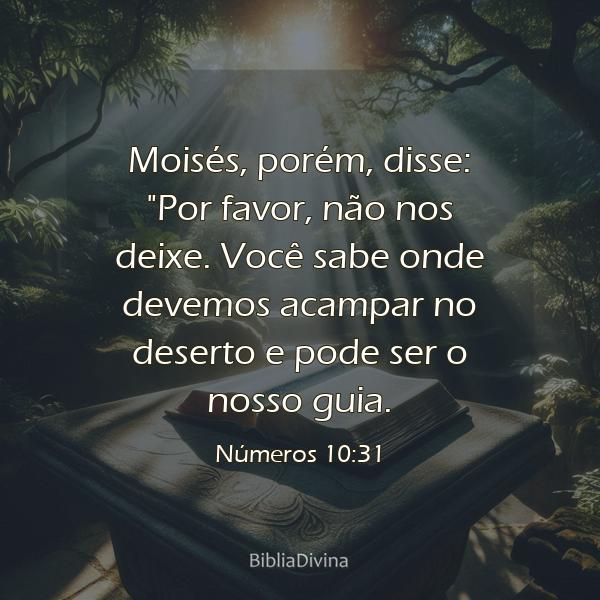 Números 10:31