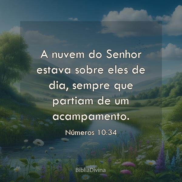 Números 10:34