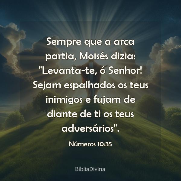 Números 10:35