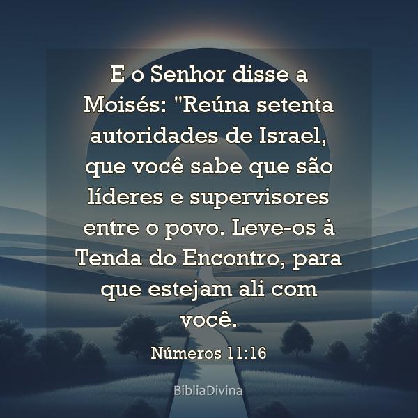 Números 11:16