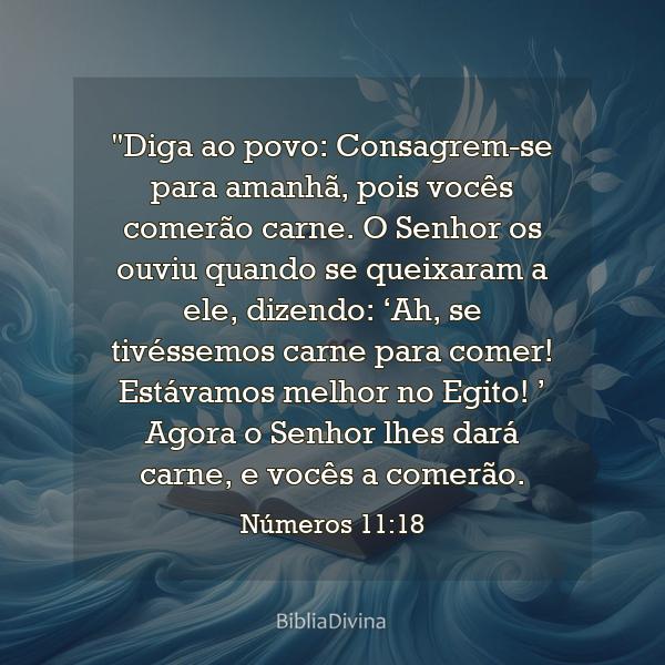 Números 11:18