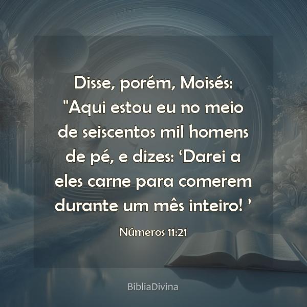 Números 11:21