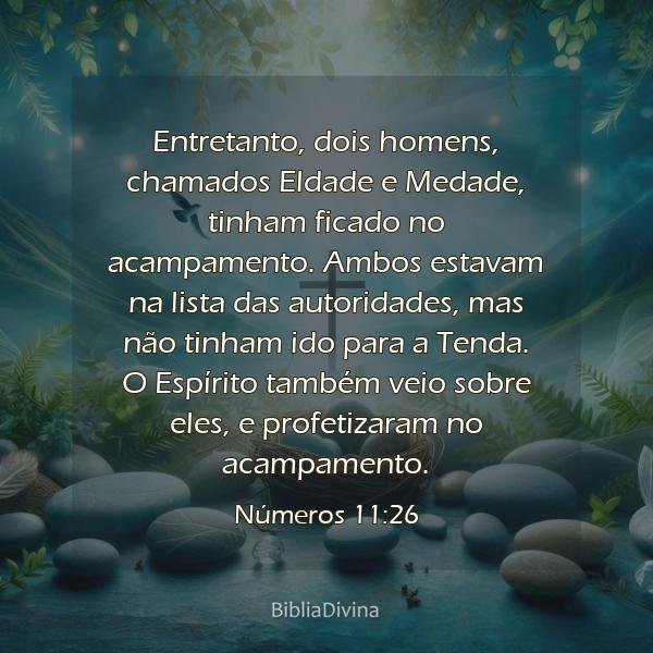 Números 11:26