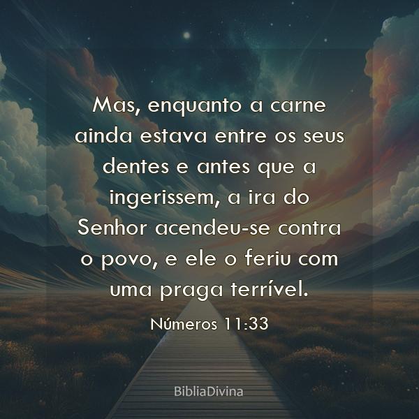 Números 11:33