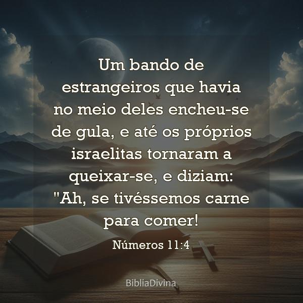 Números 11:4