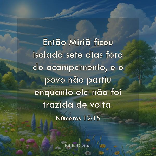 Números 12:15