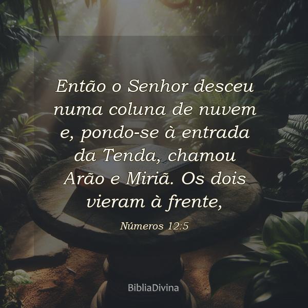 Números 12:5