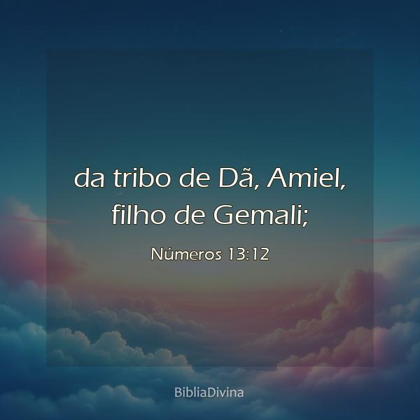 Números 13:12