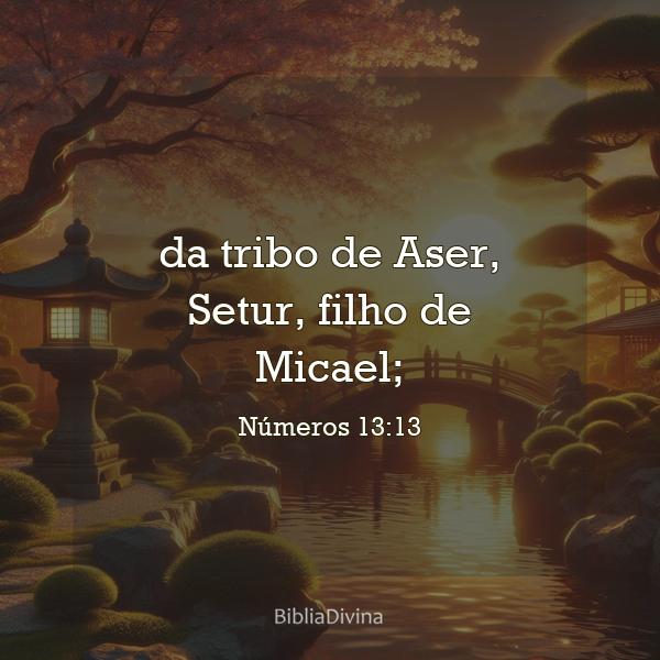 Números 13:13