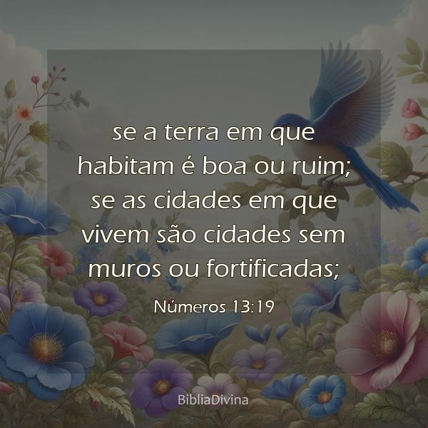 Números 13:19