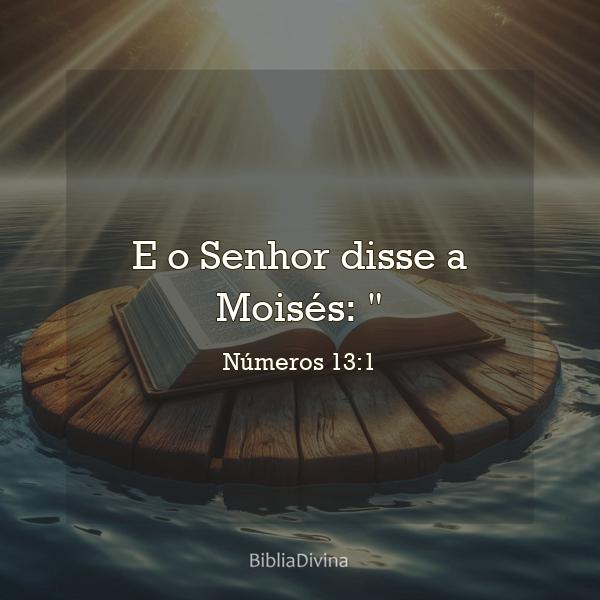 Números 13:1