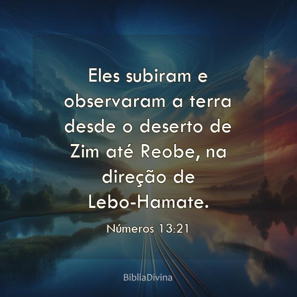 Números 13:21