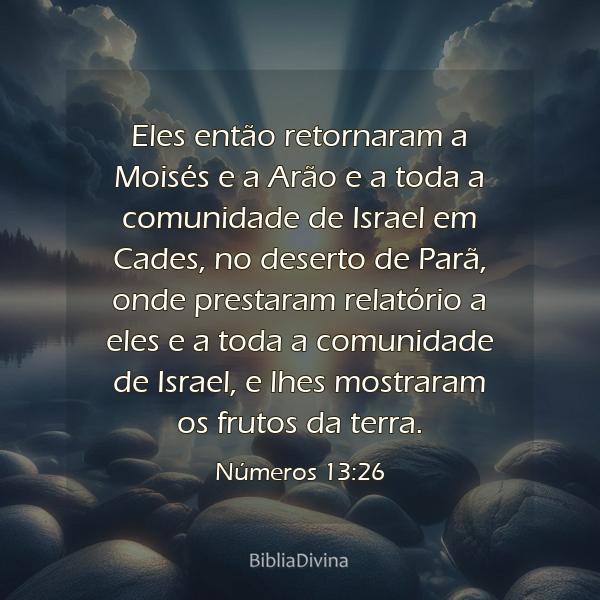 Números 13:26