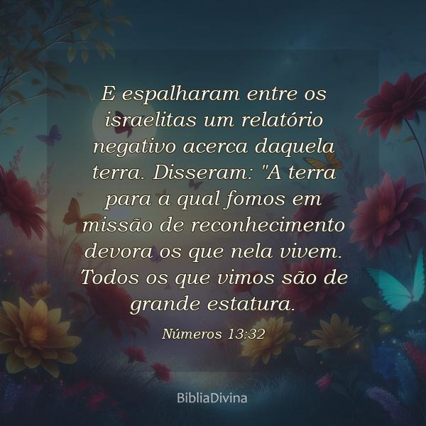 Números 13:32