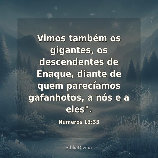 Números 13:33