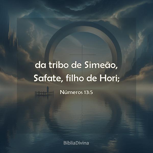 Números 13:5